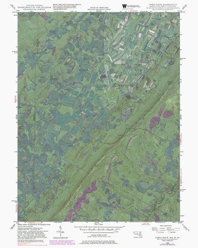 MD-WV-TABLE ROCK: GeoChange 1946-2013 Preview 1