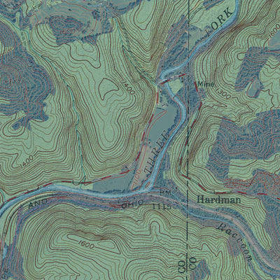 WV-GLADESVILLE: GeoChange 1956-2011 Preview 3