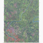 WV-PA-MORGANTOWN NORTH: GeoChange 1955-2011-13 Preview 1