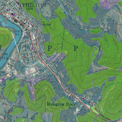 WV-PHILIPPI: GeoChange 1957-2011 Preview 3