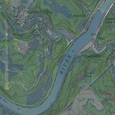 WV-RIVESVILLE: GeoChange 1957-2011 Preview 2