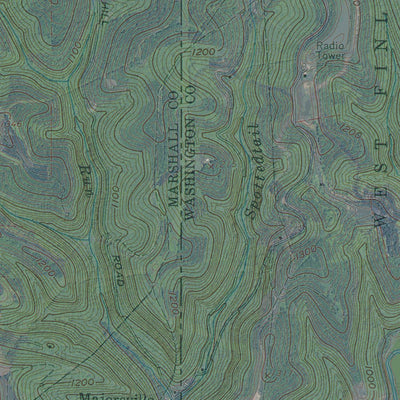 WV-PA-MAJORSVILLE: GeoChange 1956-2013-11 Preview 3
