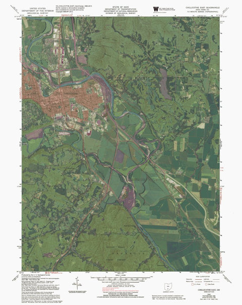 OH-CHILLICOTHE EAST: GeoChange 1960-2013 Preview 1