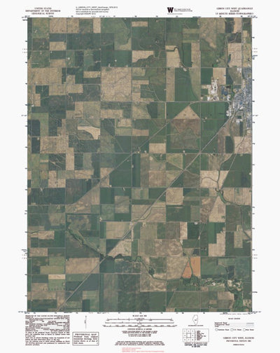 IL-GIBSON CITY WEST: GeoChange 1976-2012 Preview 1