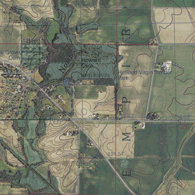 IL-FARMER CITY NORTH: GeoChange 1976-2012 Preview 3