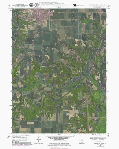 IL-PRINCETON SOUTH: GeoChange 1965-2012 Preview 1