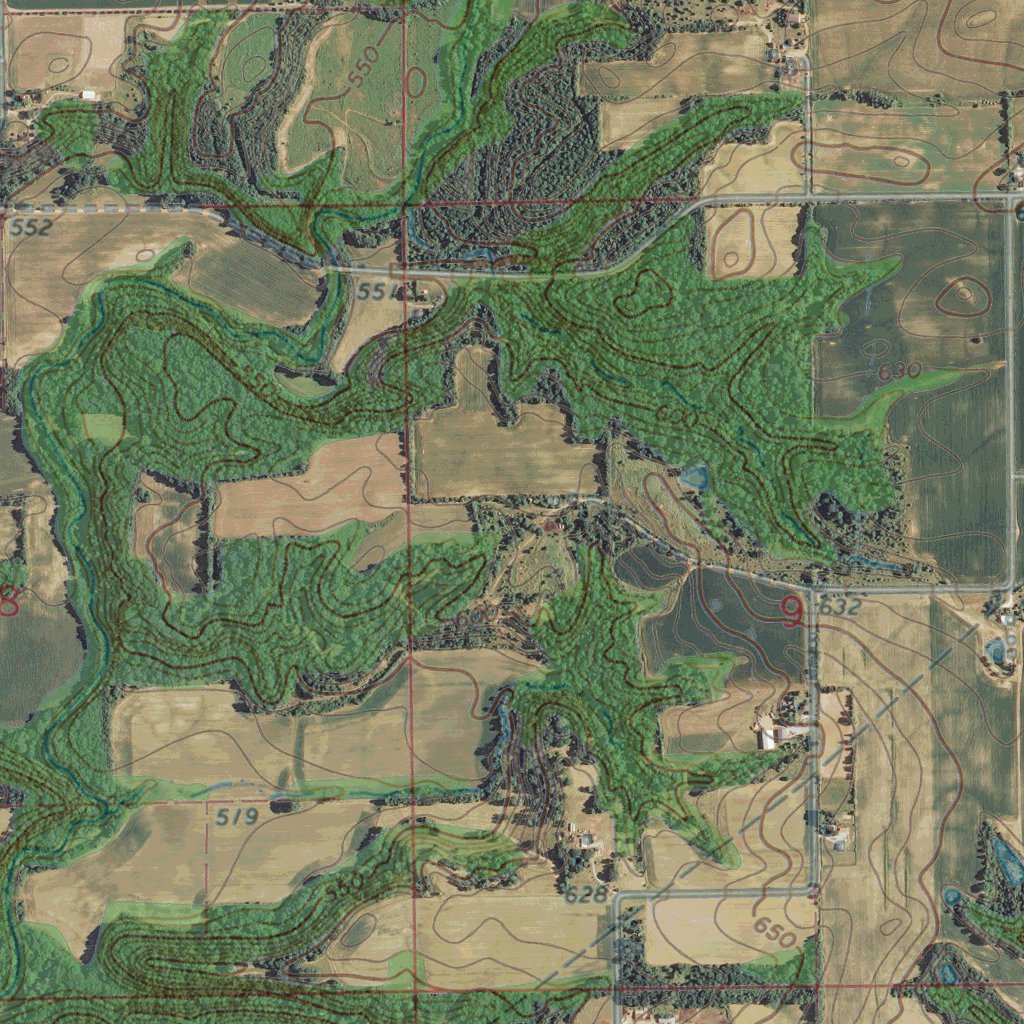IL-DELAVAN NORTH: GeoChange 1970-2012 Map by Western Michigan ...