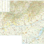 Heves megye turista, biciklis térkép, Tourist and Biking Map Preview 1