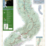 Pacific Crest National Scenic Trail - Map 9 Seg 1 - Southern Washington Preview 1