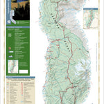 Pacific Crest National Scenic Trail - Map 9 Seg 2 - Southern Washington Preview 1