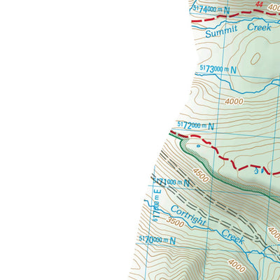 Pacific Crest National Scenic Trail - Map 9 Seg 3 - Southern Washington Preview 2