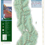 Pacific Crest National Scenic Trail - Map 10 Seg 4 - Northern Washington Preview 1