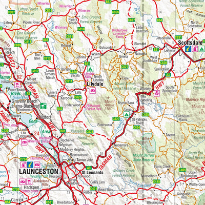 Hema - Tasmania State Map Preview 3