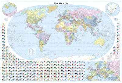 Political World Map Preview 1