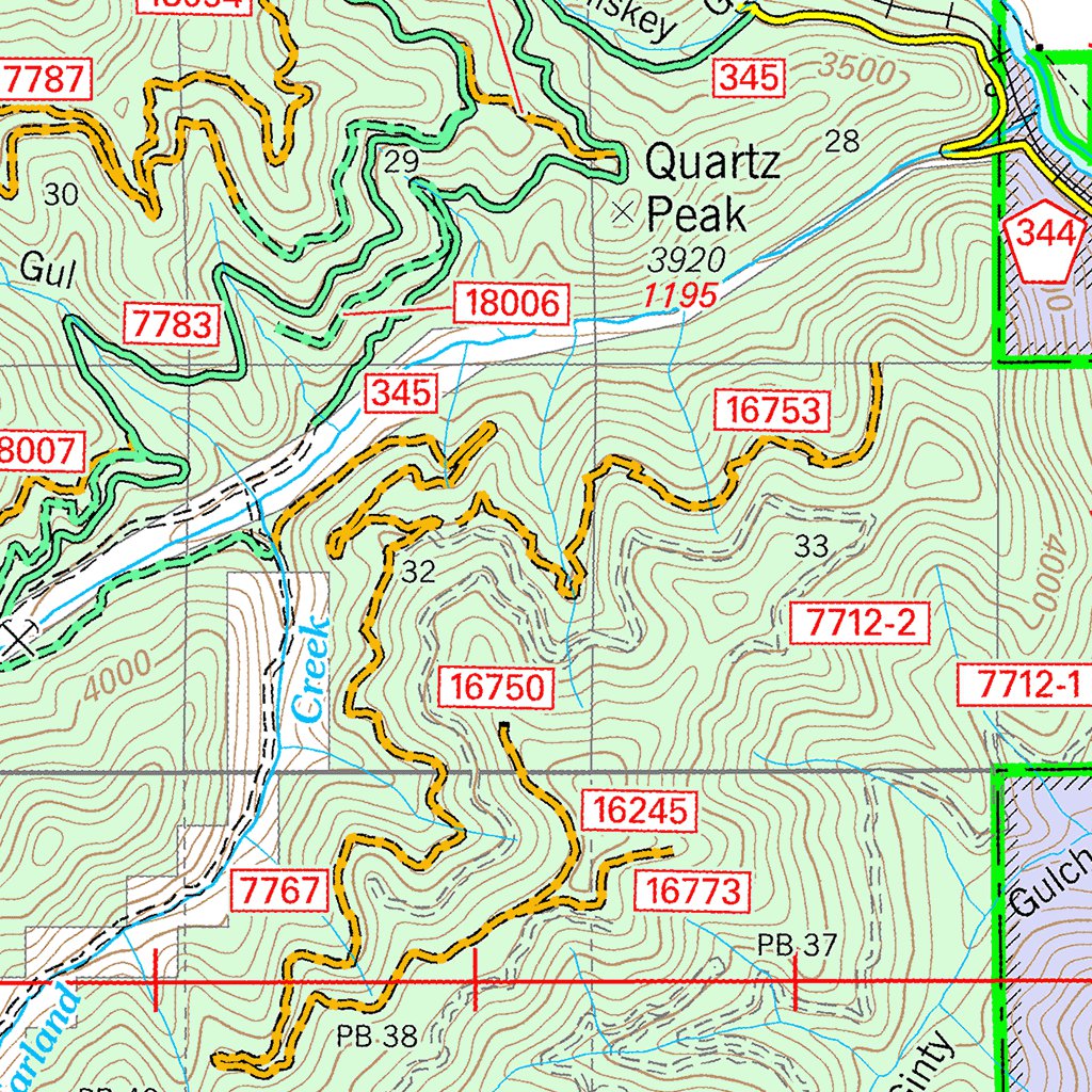 Lolo NF - Superior Ranger District East 2014 Map by US Forest Service ...