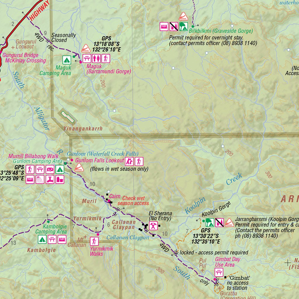 Hema - Kakadu National Park Map by Hema Maps | Avenza Maps