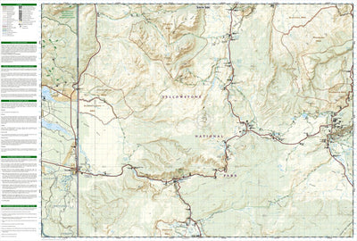 303 Mammoth Hot Springs: Yellowstone National Park NW (south side) Preview 1