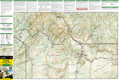 303 Mammoth Hot Springs: Yellowstone National Park NW (north side) Preview 1