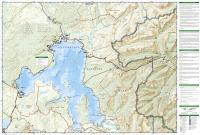 305 Yellowstone Lake: Yellowstone National Park SE (north side) Preview 1