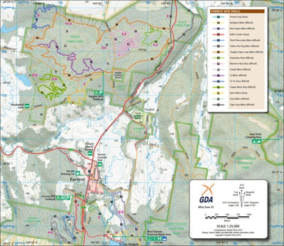 Forrest Mountain Bike Trails (2015) Preview 1
