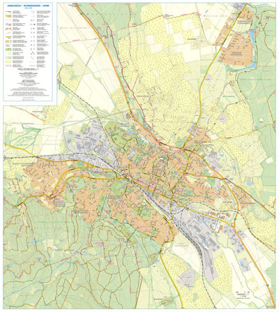 Sopron city map, várostérkép Preview 1