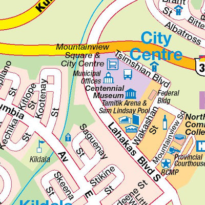 Kit Mat Map Kitimat, BC Map by Mapmobility Corp. | Avenza Maps