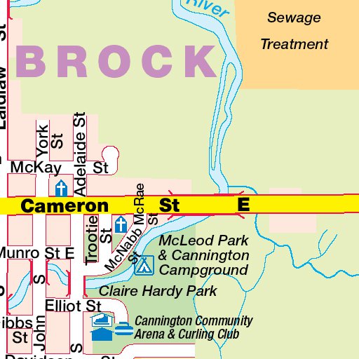 Cannington, ON Map by Mapmobility Corp. | Avenza Maps