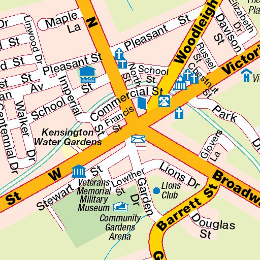 Kensington, PEI Map by Mapmobility Corp. | Avenza Maps