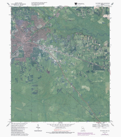 GA-WAYCROSS EAST: GeoChange 1963-2013 Preview 1
