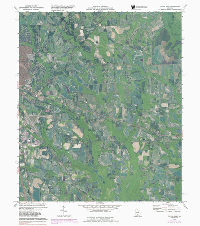 GA-TIFTON EAST: GeoChange 1972-2013 Preview 1