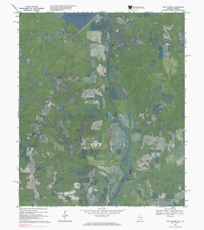 AL-GA-FORT GAINES: GeoChange 1965-2013 Preview 1