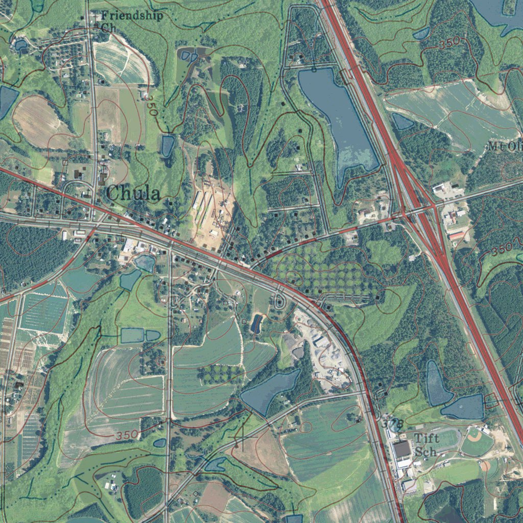GA-CHULA: GeoChange 1972-2013 Map by Western Michigan University ...