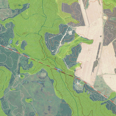 GA-WRIGHTSVILLE: GeoChange 1973-2013 Preview 2