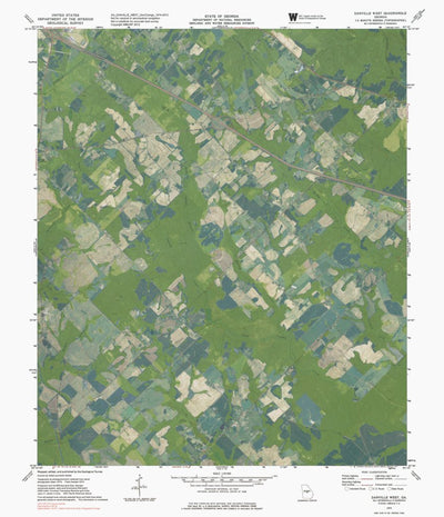 GA-DANVILLE WEST: GeoChange 1974-2013 Preview 1