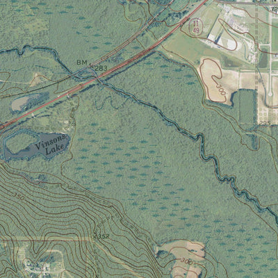 GA-WARNER ROBINS NW: GeoChange 1973-2013 Preview 2