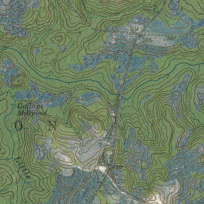 GA-BUENA VISTA NW: GeoChange 1945-2013 Preview 2