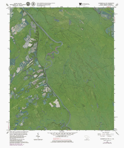 SC-GA-HARDEEVILLE NW: GeoChange 1951-2013 Preview 1