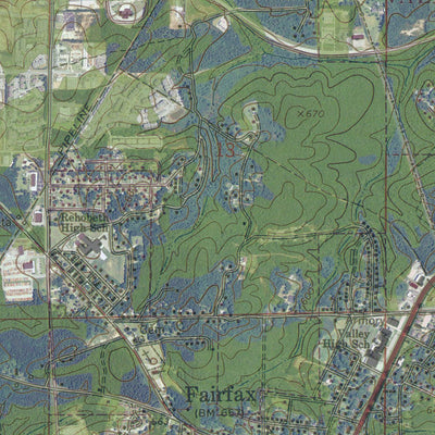 AL-GA-LANETT SOUTH: GeoChange 1962-2013 Preview 2