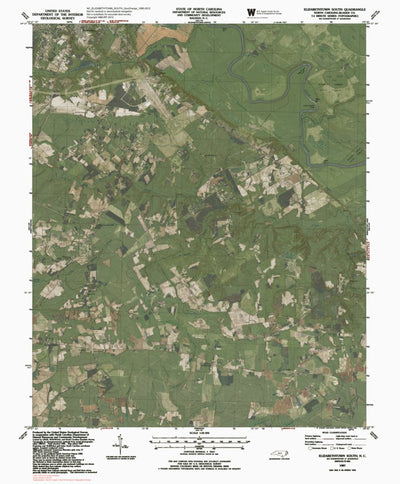 NC-ELIZABETHTOWN SOUTH: GeoChange 1980-2012 Preview 1