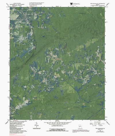 GA-PINE MOUNTAIN: GeoChange 1962-2013 Preview 1