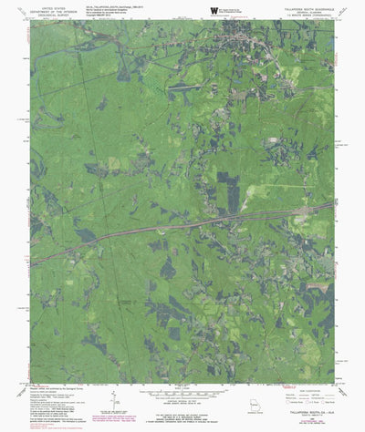GA-AL-TALLAPOOSA SOUTH: GeoChange 1964-2013 Preview 1