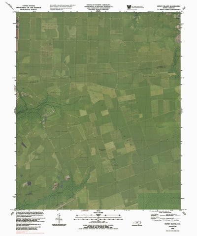 NC-HONEY ISLAND: GeoChange 1987-2012 Preview 1