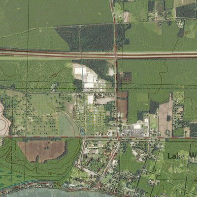 NC-LAKE WACCAMAW WEST: GeoChange 1980-2012 Preview 3