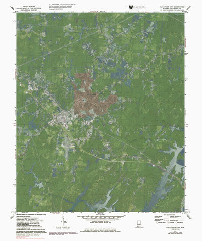 AL-ALEXANDER CITY: GeoChange 1969-2013 Preview 1