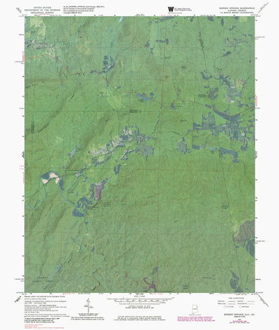 AL-GA-BORDEN SPRINGS: GeoChange 1964-2013 Preview 1