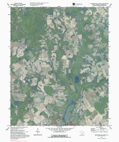 SC-BENNETTSVILLE NORTH: GeoChange 1971-2013 Preview 1