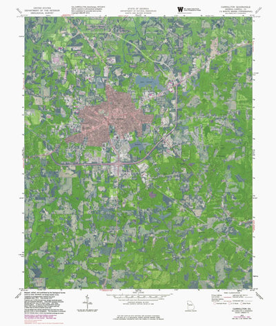GA-CARROLLTON: GeoChange 1972-2013 Preview 1