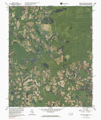 NC-SC TABOR CITY WEST: GeoChange 1951-2012 Preview 1