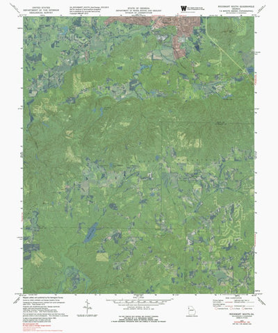 GA-ROCKMART SOUTH: GeoChange 1972-2013 Preview 1