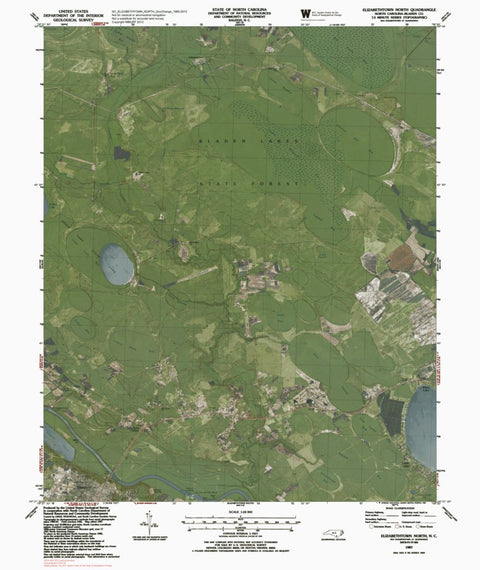NC-ELIZABETHTOWN NORTH: GeoChange 1980-2012 Preview 1